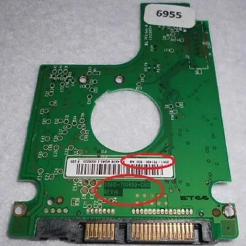 

Placa HDD PCB Board WESTERN DIGITAL WD2500BEVS-75UST0 Sticker 2061-701499-600 AB