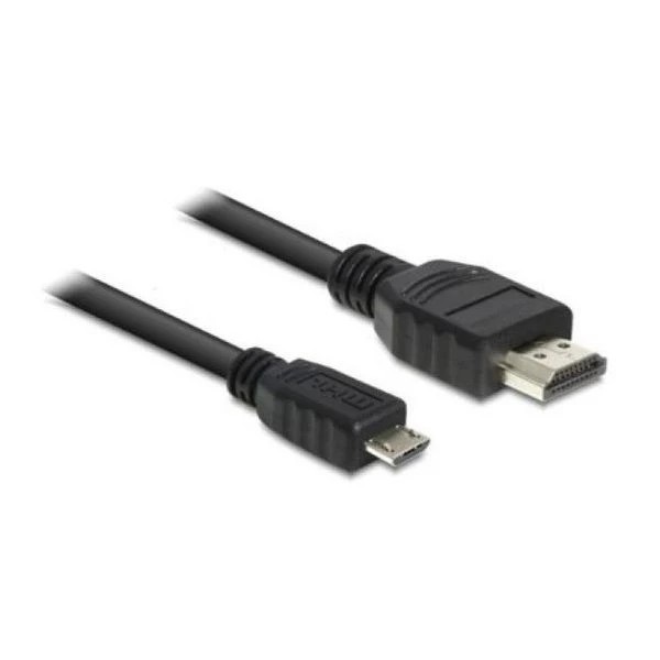 físicamente caja registradora División Cable MHL Micro USB B a HDMI DELOCK 83244 2 m Negro| | - AliExpress