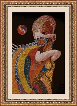 

CROSS STITCH KIT PANDATHREAD MODERN AND SURREAL 33059