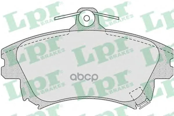 Колодки Тормозные Mitsubishi Carisma 95-06/Colt 04-/Volvo S40/V40-04 Передние Lpr 05p711 Lpr арт. 05P711