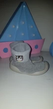 Zapatos cálidos de invierno para niños, calcetines, calcetín grueso cepillado, botines para bebés, suelas blandas
