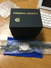 PAGANI DESIGN-Reloj de pulsera de cuarzo para hombre, cronógrafo de lujo, con fecha automática, dorado, resistente al agua, japonés, VK63, nuevo de 2021