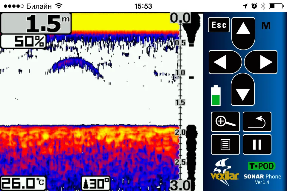 Эхолот Vexilar SonarPhone SP100 с WiFi|Рыболокаторы| |
