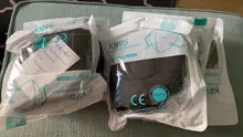 Mascarilla facial protectora KN95 con filtro de 5 capas, máscara facial PM2.5 Fp2 con elásticos para las orejas, para el cuidado de la salud, CE FFP2, envío rápido