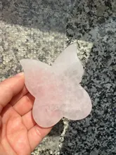 Cuarzo Rosa Jade Guasha Junta Piedra Natural raspador chino Gua Sha herramientas para cuello de la cara trasera de cuerpo acupuntura terapia de la presión