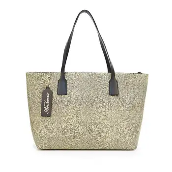 

Borbonese Shopping Bag Large Sandy Brown