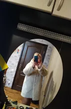 Coat Hooded Long-Fur-Coat Faux-Rabbit-Fur Winter Women Thick New Warm Loose Female Large-Size