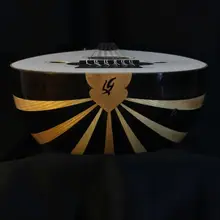 Noud turco hecho a mano, arábiga turca Ud, Lute, haya/árbol de ceniza, nivel de entrada, entrada con entrada Jack