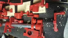 Wood Gluing Clamp-Set Quick-Release Heavy-Duty Metal Wide-Base 3/4