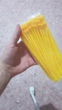 200mm puede hacerse Cable de plásticos de color bridas para cables reutilizables UL Rohs aprobado lazo de Nylon tirantes paquete lazos 100 Uds
