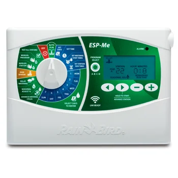 Programmer de Irrigation Modular Rain Bird 24V AC ESP-4 MEU 4 Seasons expandable upto 22 Seasons
Programmer de Irrigation Modular Rain Bird 24V AC ESP-4 MEU 4 Seasons expandable upto 22 Seasons