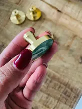 Furniture-Handles Door-Knobs Drawer Pulls Cupboard Shell-Resin Cabinet Kitchen Brass