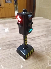 Miniseñal de tráfico para niños, bloque de luz de carretera con sonido LED, educativo