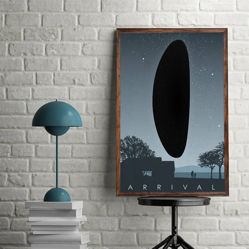 Sci Fi постер из фильма Alien Art Prints прибытие классический минималистичный настенный