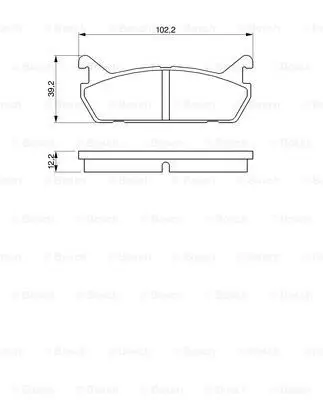 Колодки дисковые з.\ Mazda 323 1.8i 16V 91-98/MX5/Miata 1.6i/1.8