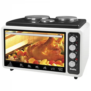 

Духовка электрическая Delta АD-999 с 3-мя электроконфорками, 40 л