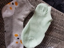 5 par/lote de algodón DE LOS NIÑOS Calcetines Niño niña bebé moda ultrafina transpirable de malla de calcetines de verano 1-12T adolescentes niños
