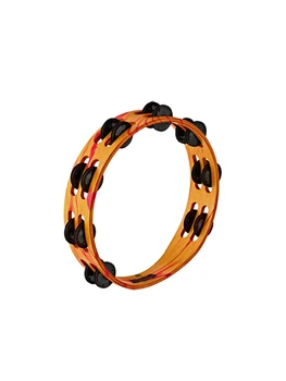 

Vr-ta2-rom tambourin 10 ", wooden, two rows of bells, viva rhythm