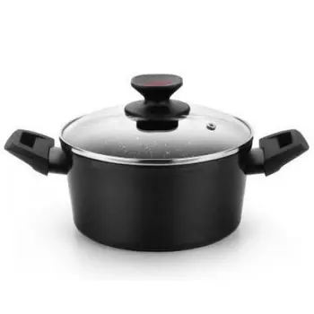 

LOAF HIGH MONIX TITAN ROCK M810320 - Ø 20CM-BASEMAN THICKNESS 4MM-FORGED ALUMINUM-TITANIUM REINFORCED-FULL INDUCTION
