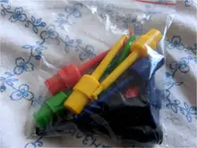Clip-Grabber Probe Multimeter-Part Test-Clip Electrical-Testing-Hook 5-Color Round Smt/smd