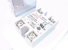 Solid-State-Relay SSR Single-Phase Control Cover Shell Ssr-10aa 40AA Plastic Without