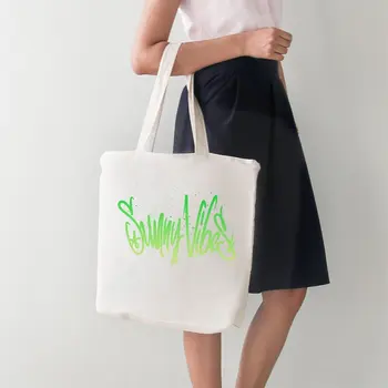 

Angemiel Bag Summer Sunny Vibes Large Shopping Beach Tote Bag