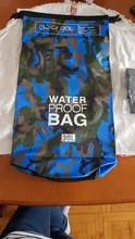 Bolsa de natación impermeable, saco seco de colores de camuflaje, almacenamiento de Kayak de pesca, bolsa de Rafting a la deriva, bolsas de Trekking de Río