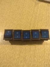 Power-Switch-I/O KCD4 with Latching Light-16a 250VAC 20a/125vac/Kcd4 5pcs 4-Pins