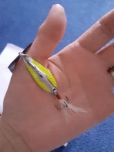 Spinner Spoon Lures Kingdom For Fishing Feather-Hook Hard Baits Metal-Material with Full-Aqueous-Layer