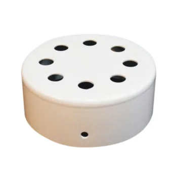 

Metal support white color 100mm diameter and eight outputs