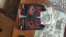 Daiwa-guantes de pesca resistentes al agua, 3 dedos cortados, 4 colores