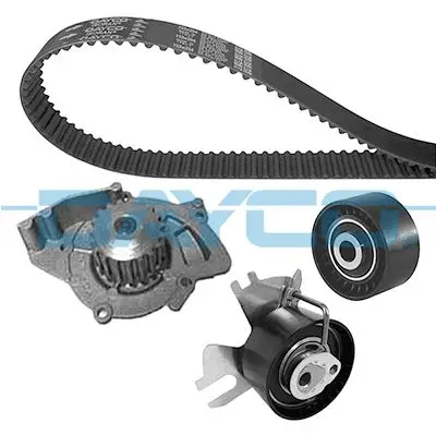 Ремкомплект ГРМ с помпой\ Citroen C4/C5/C8, Ford Focus/Mondeo 2.0D 04 DAYCO KTBWP4550