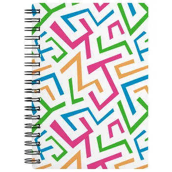 

Notebook (notebook) general with plastic cover on the spiral lines, A6, 60 sheets, Cage erichkrause 45957ek
