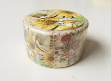 Cinta adhesiva decorativa de plantas y setas, sello Retro serie philatoria, etiqueta adhesiva para álbum de recortes, bricolaje