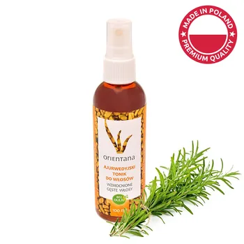 

Orientana 99.8% Natural 100% Vegan Ayurvedic HAIR TONER with Amla, Neem, Gotu Kola, 100ml