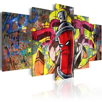 

Picture-Angry spray can - 100x50 cm