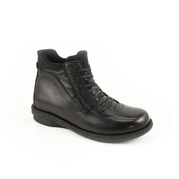 

Forelli Women Comfort Boots Black Genuine Leather 28553 Türkiye'de Manufactured Sneaker Slipper Sandal Anatomical Shoes Expert