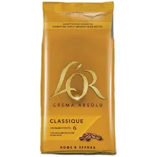 Кофе зерновой L’OR Crema Absolu Classique 1000г