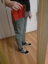 Pantalones vaqueros de estilo Boyfriend para mujer, pantalón de cintura alta, suavizante de talla grande, pantalones bombachos vaqueros de longitud completa, Retro Azul, gris, 4xl, 5xl