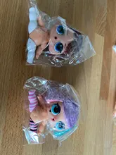6 muñecas + 6 prendas + 6 zapatos + 6 botellas + 6 accesorios conjuntos aleatorios L.O.L. ¡Sorpresa! Muñeca LOL de 8cm, juguete para regalo