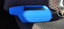 Funda de silicona para mando a distancia, sistema de alarma para coche, transmisor LCD de 2 vías, para Pandora DXL 3000 3170 3250 3290 3500 3700