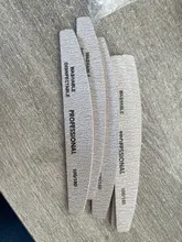 5 unids/lote profesional de uñas limas para manicura pulido curva manicura herramientas 100/180 tampón de uñas herramienta de diagnóstico