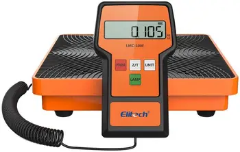 

Elitech LMC-100F Digital Refrigerant Charging Weight Scale HVAC Scale 110Lbs with Case