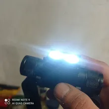 LED Headlamp Head-Torch Boruit D10 Rechargeable Waterproof 18650 Powerful-3000lm Camping