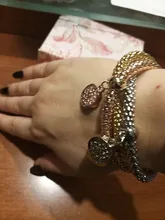 ZOSHI 3 unids/set búho de cristal pulseras de amuleto de corazón y brazaletes de aleación de oro elefante ancla colgantes pulseras de diamantes de imitación para las mujeres