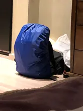 Mochila portátil de viaje, accesorio de viaje, impermeable, cubierta antipolvo, 1 Uds.