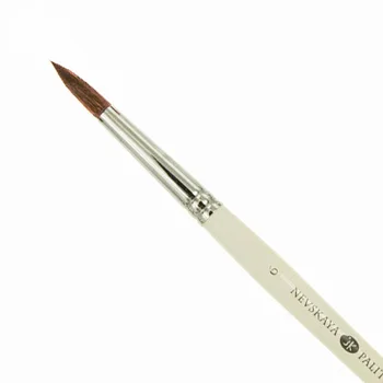 

Brush columns round Nevskaya palette, short handle No. 6