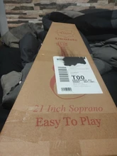 Aiersi-ukelele de caoba de 21 pulgadas, Soprano, gecko, instrumento musical de regalo, mini guitarra hawaiana de 4 cuerdas