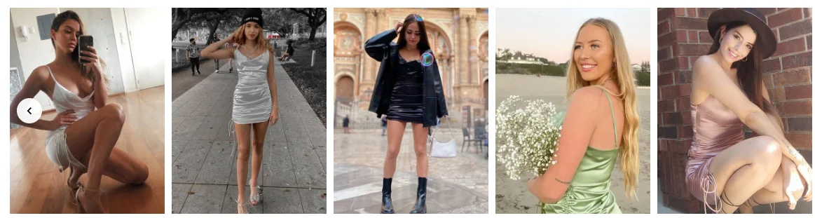 DIWU Ruched Satin Summer Dress Drawstring Spaghetti Straps Cowl Neck Backless mini Dresses for Women Party Sexy Vestidos 2022