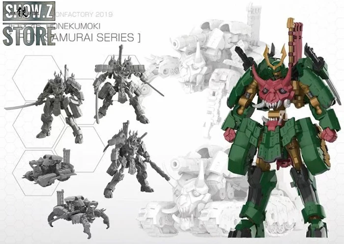 [Show. Z Store] железная фабрика IF Железный Самурай серии EX-46 EX46 Honekumoki Bludgeon трансформация фигурка